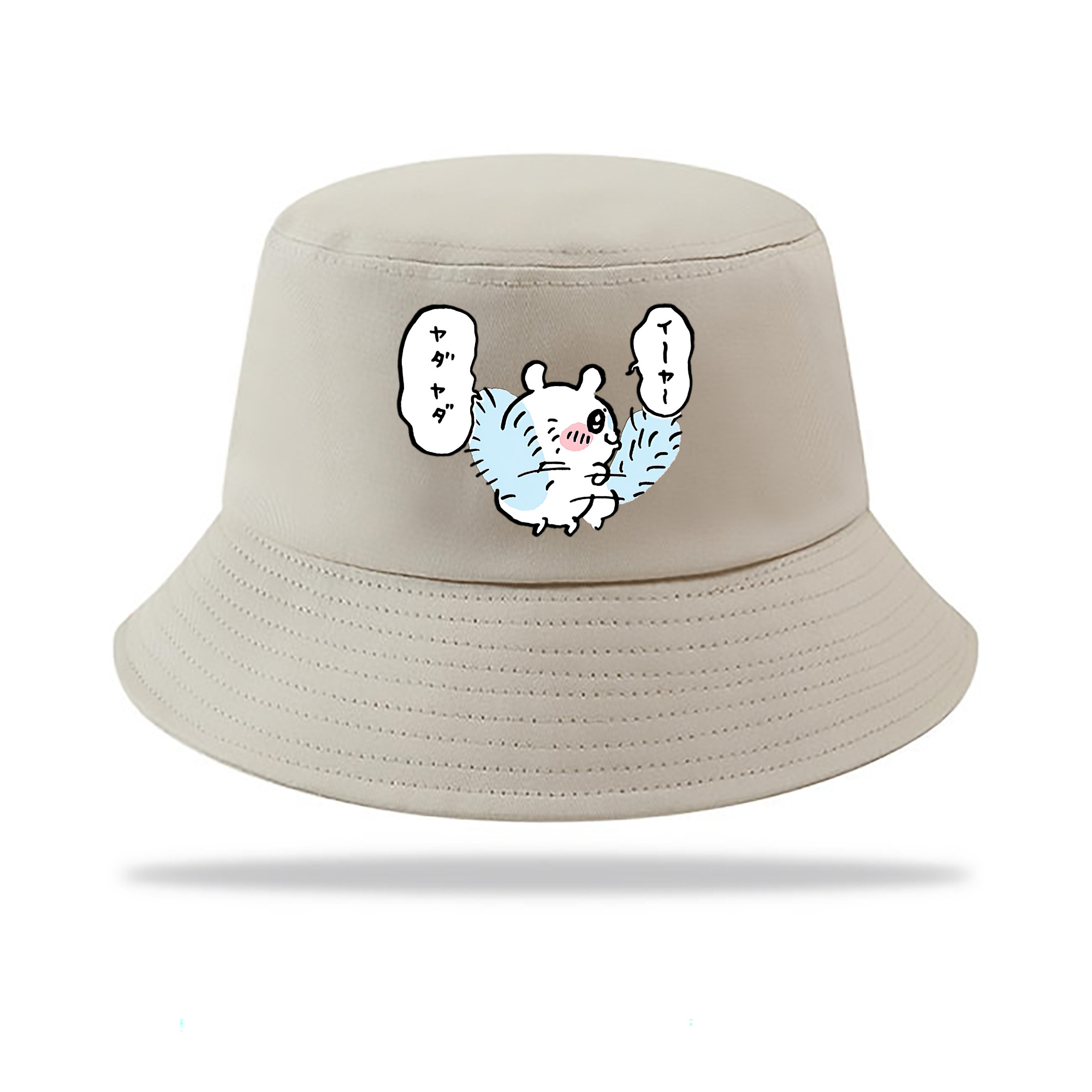 （画像用） ちいかわ モモンガ Chii-kawa Momonga アウトドア日除けバケットハット